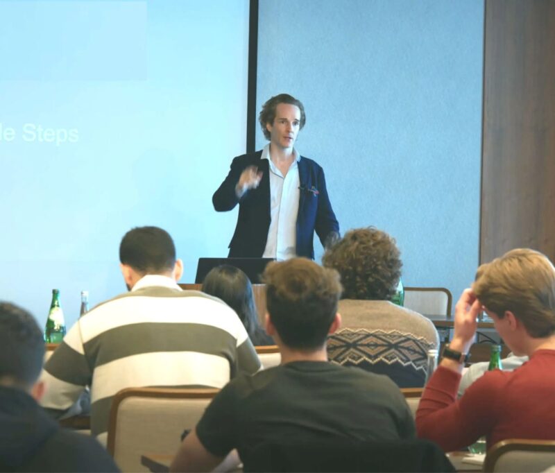 Felix Nikolas Prehn, founder of the Goat Academy, TradeVision app and Winston app